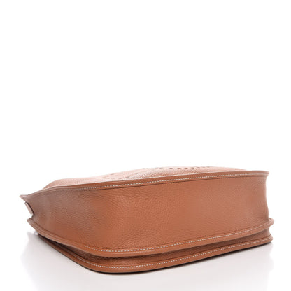 Hermes Taurillon Clemence Evelyne III GM Gold 4 of 7