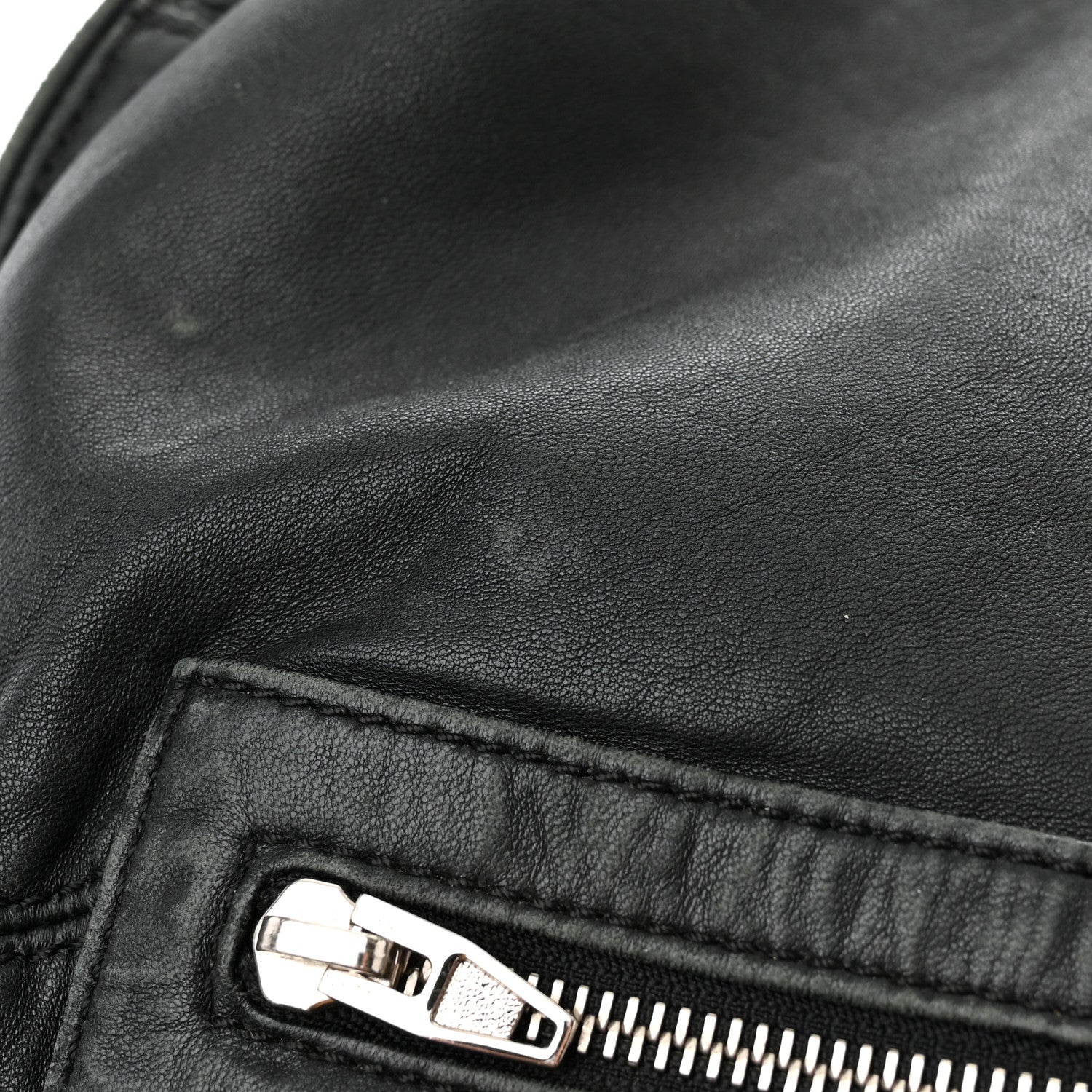 Alexander Wang Lambskin Marti Backpack Bag Washed Black Rhodium Hardware 11 of 17