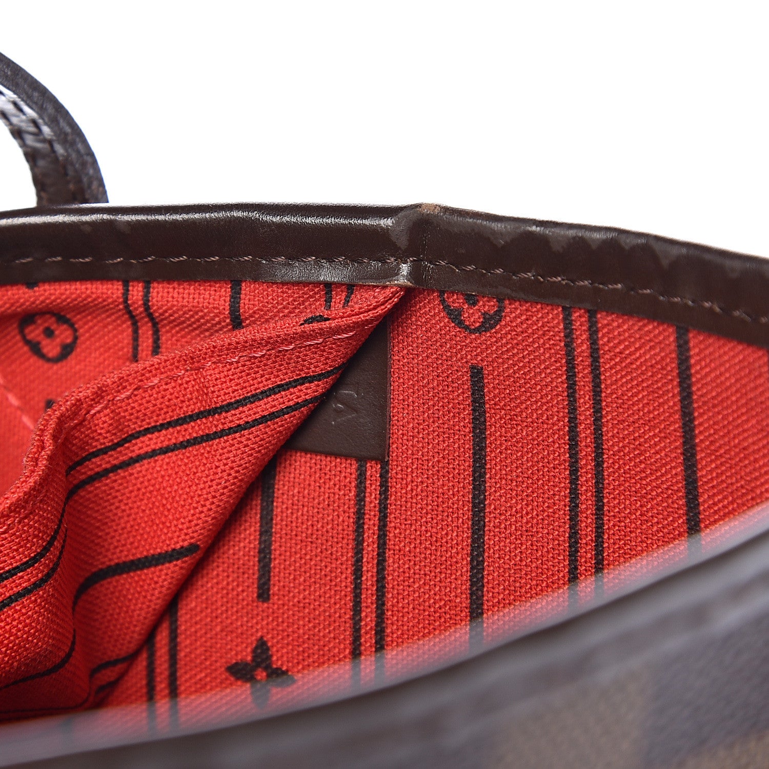 Louis Vuitton Damier Ebene Neverfull MM 6 of 9