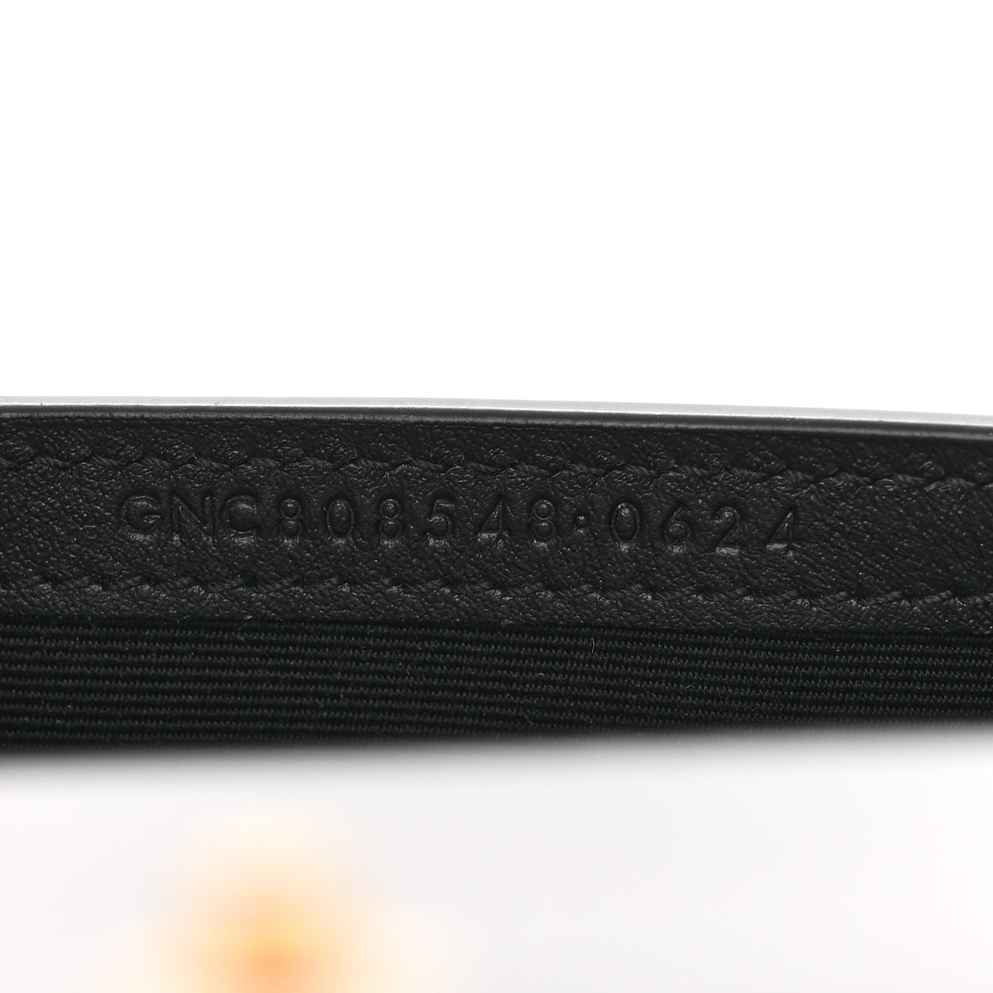 Patent Monogram Phone Holder Crossbody Black