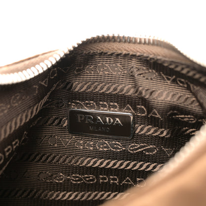 Prada Nylon Re-Edition 2005 Shoulder Bag Cacao 6 of 10