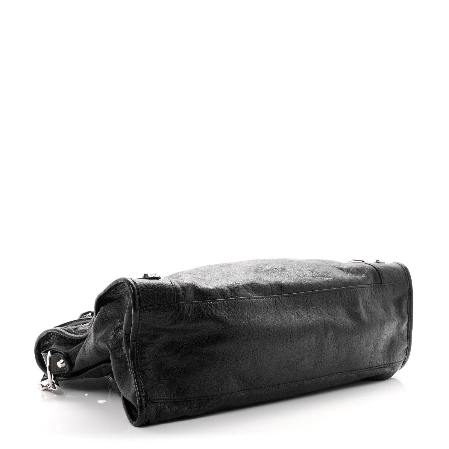 Balenciaga Agneau Classic Silver Hardware City Black 5 of 11