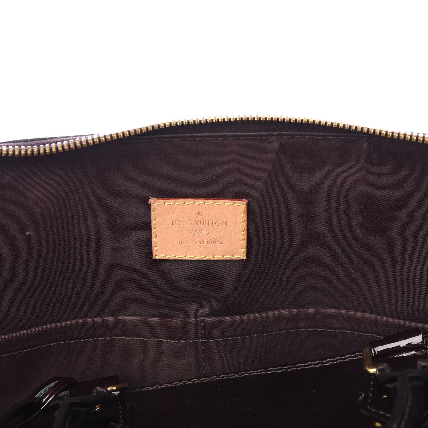 Louis Vuitton Vernis Alma GM Amarante 9 of 11