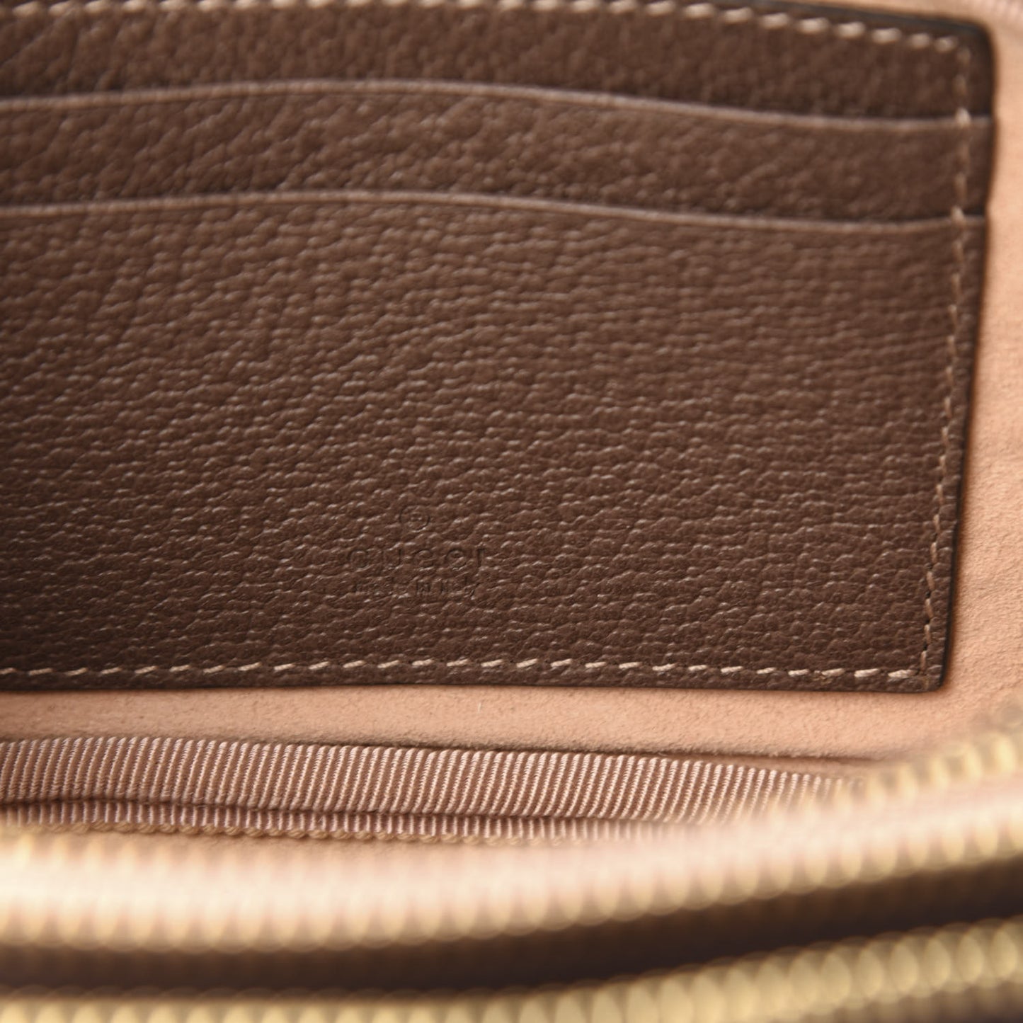 GG Supreme Monogram Web Mini Ophidia GG Bag Brown
