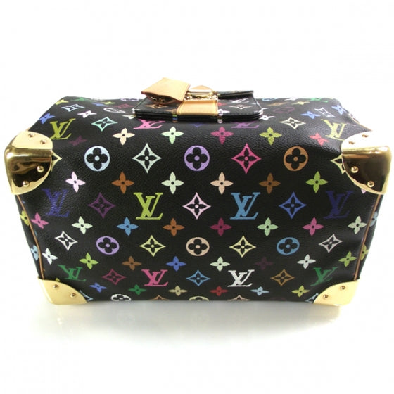 Monogram Multicolor Speedy 30 Black
