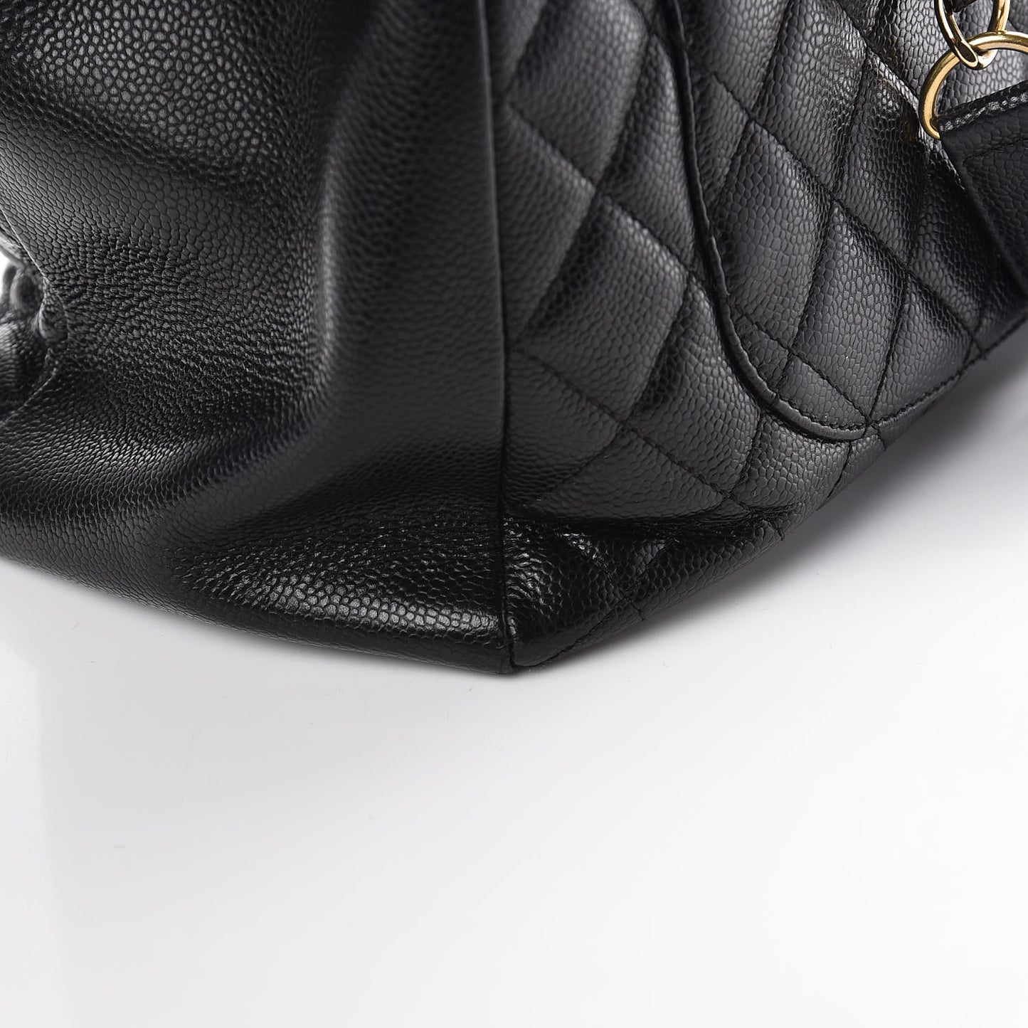 Caviar Quilted XL Grand Shopping Tote GST Black