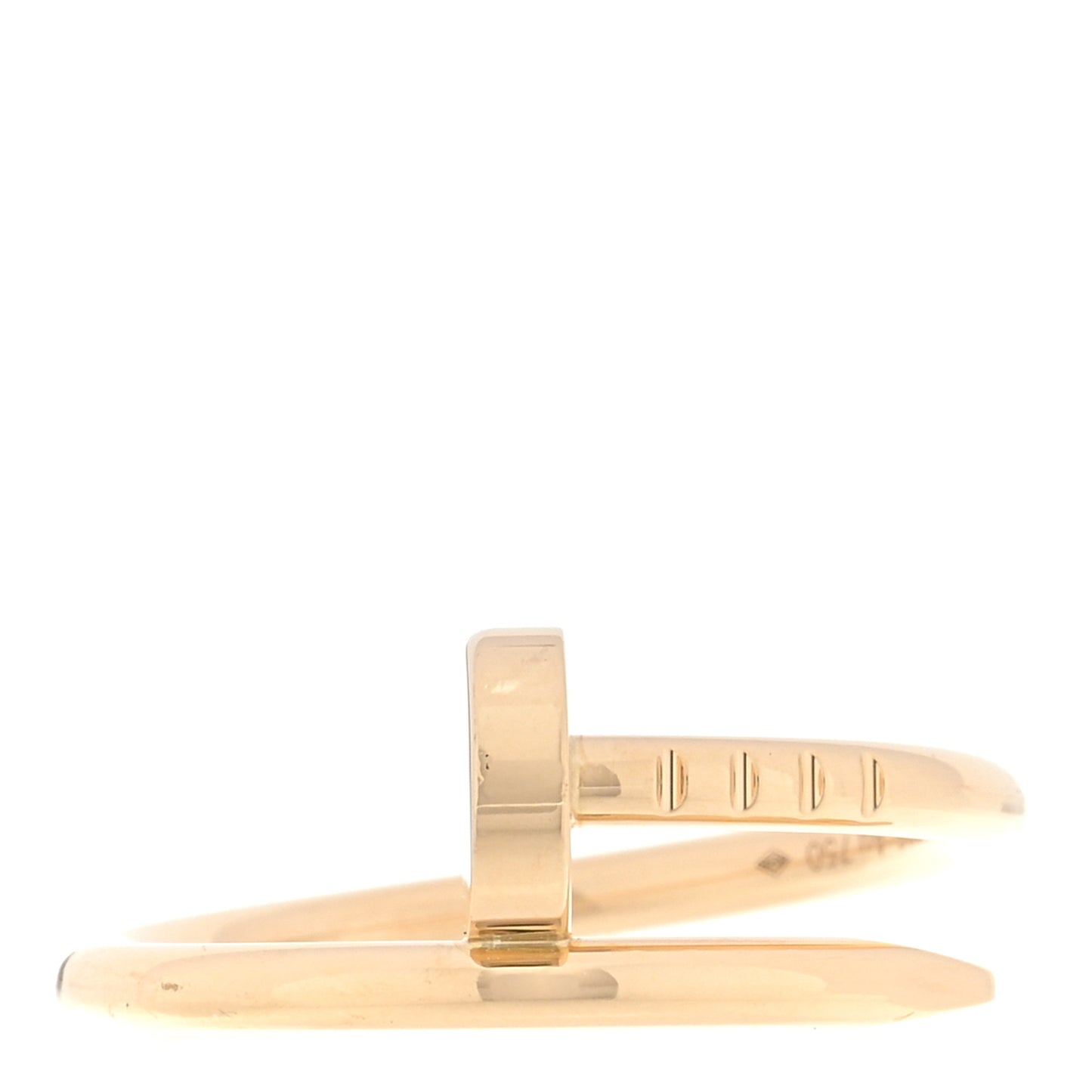 18K Yellow Gold Small Juste Un Clou Ring 46 3.75