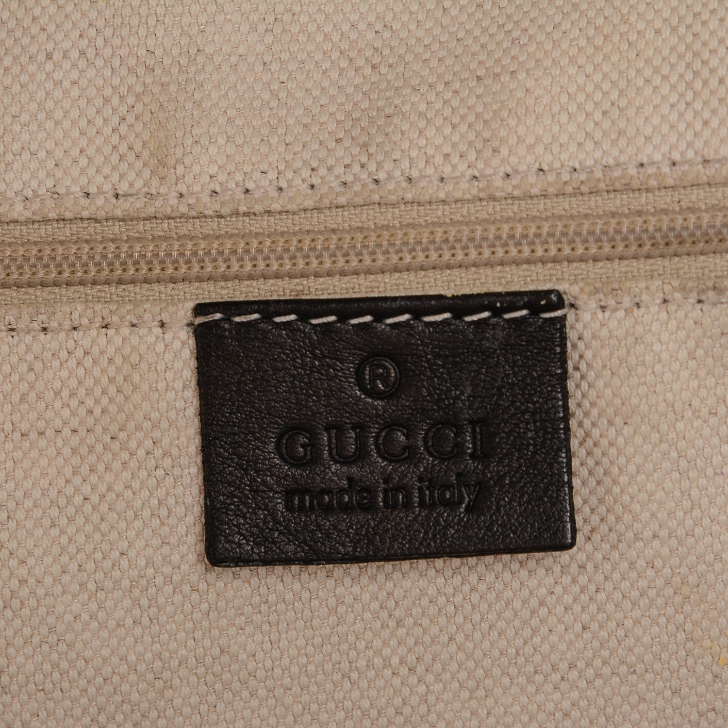 Gucci Guccissima Large Sukey Tote Black 6 of 6