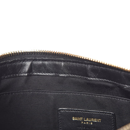Saint Laurent Calfskin Teen Monogram Crossbody Bag Black 11 of 14