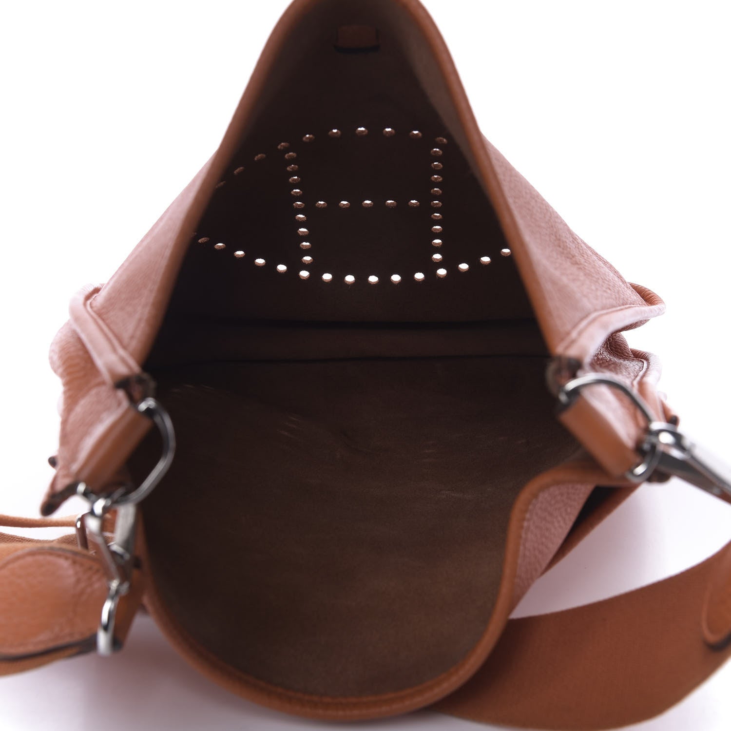 Hermes Taurillon Clemence Evelyne III PM Orange 5 of 8