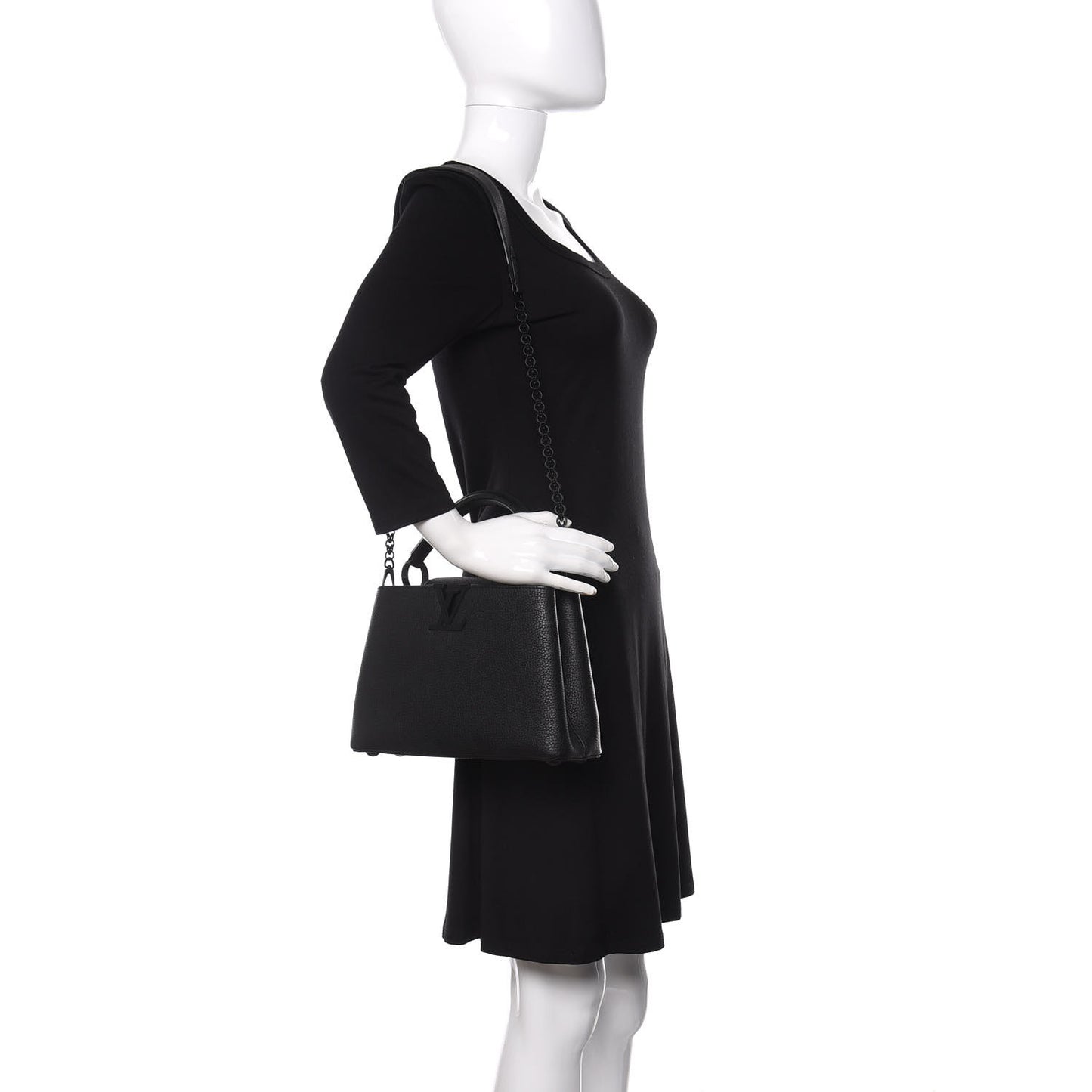 Taurillon Capucines BB Matte Black