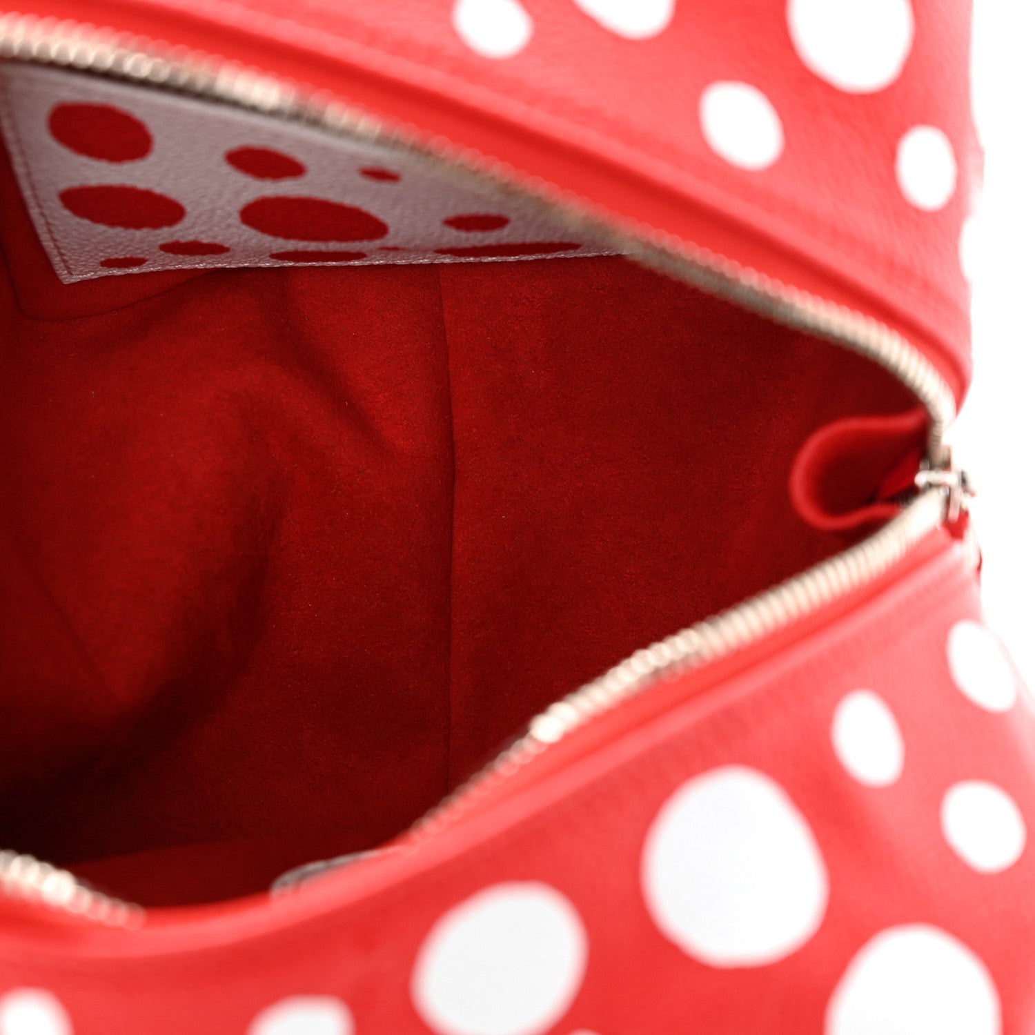 Louis Vuitton LV X YK Empreinte Square Bag Red White 5 of 10