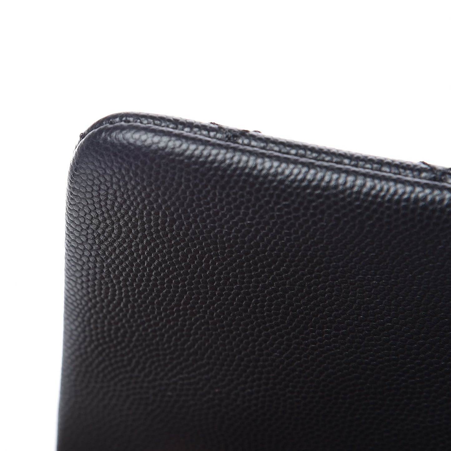 Caviar Quilted Small Coco Handle Flap Black