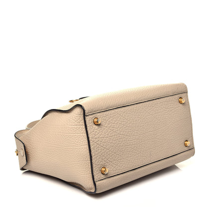 Celine Bullhide Calfskin Small Ring Bag Dune 4 of 8