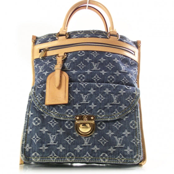 Louis Vuitton Denim Sac Plat 1 of 9