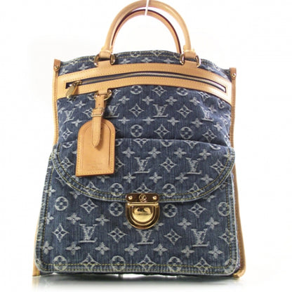 Louis Vuitton Denim Sac Plat 1 of 9