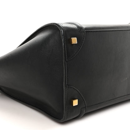 Celine Smooth Calfskin Mini Luggage Black 7 of 11
