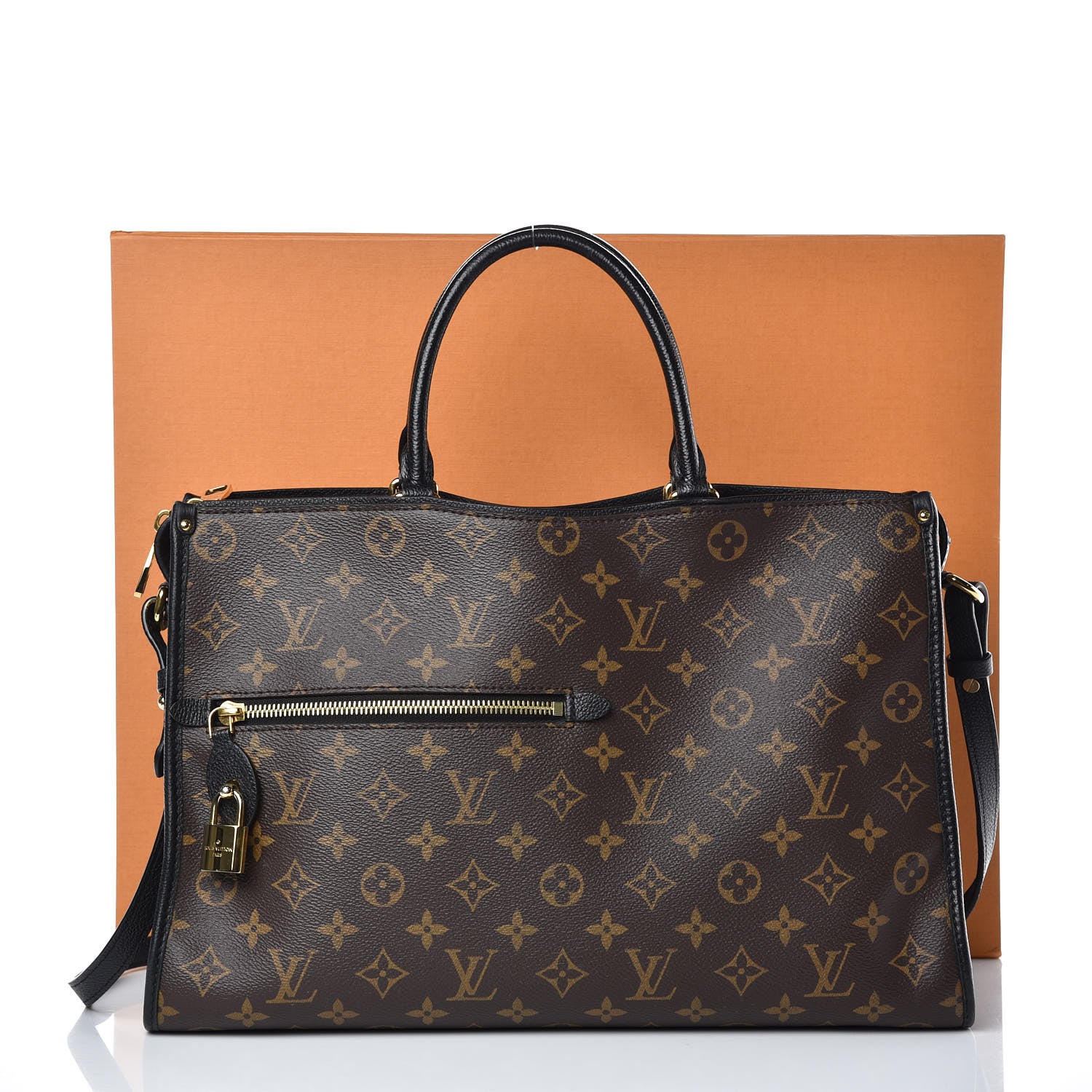 Louis Vuitton Monogram Popincourt MM Black 34 of 34