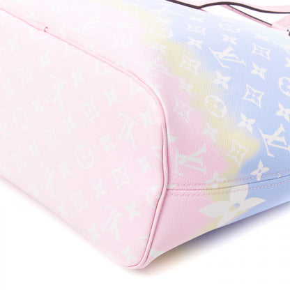 Louis Vuitton Monogram Escale Neverfull MM Pastel 5 of 9