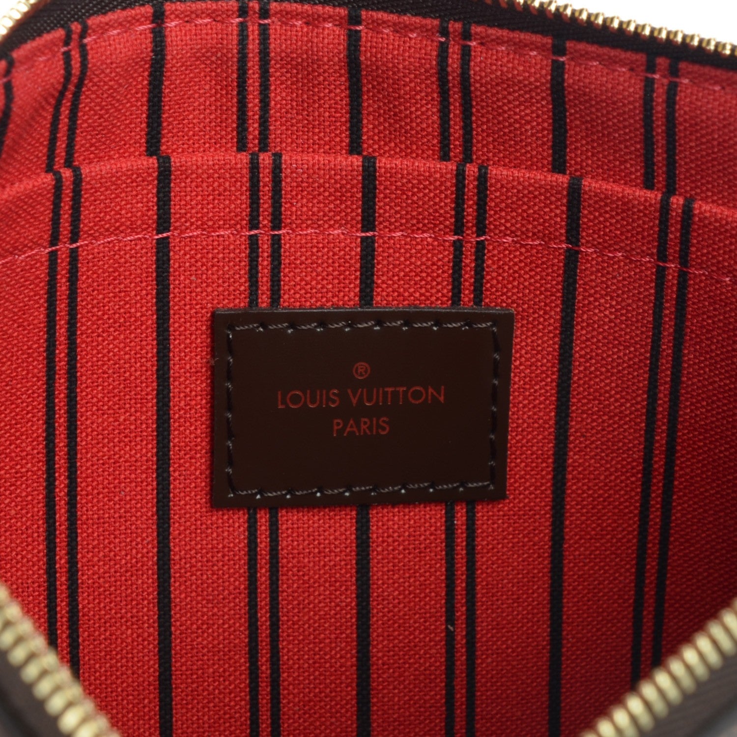 Louis Vuitton Damier Ebene Neverfull MM GM Pochette 6 of 8