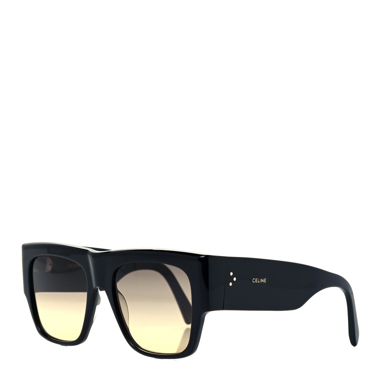 Acetate Rectangular Sunglasses CL4056IN Black