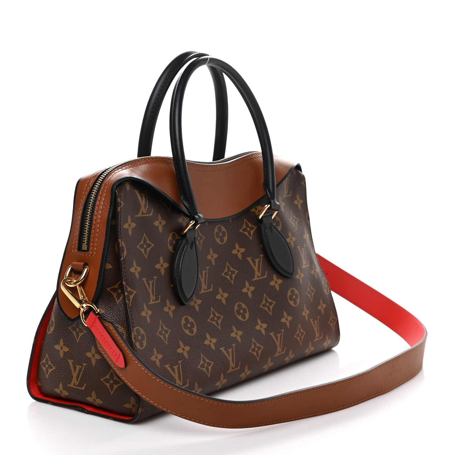 Louis Vuitton Monogram Tuileries Caramel Rouge 3 of 9