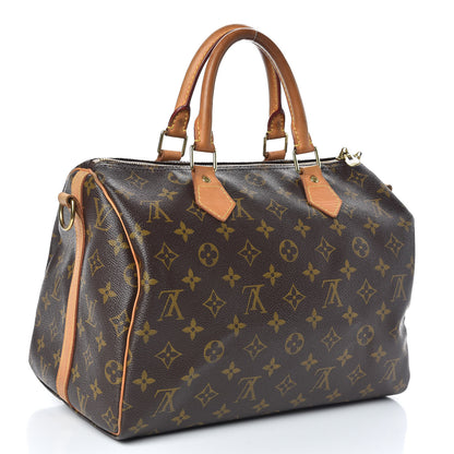 Louis Vuitton Monogram Speedy Bandouliere 30 4 of 14