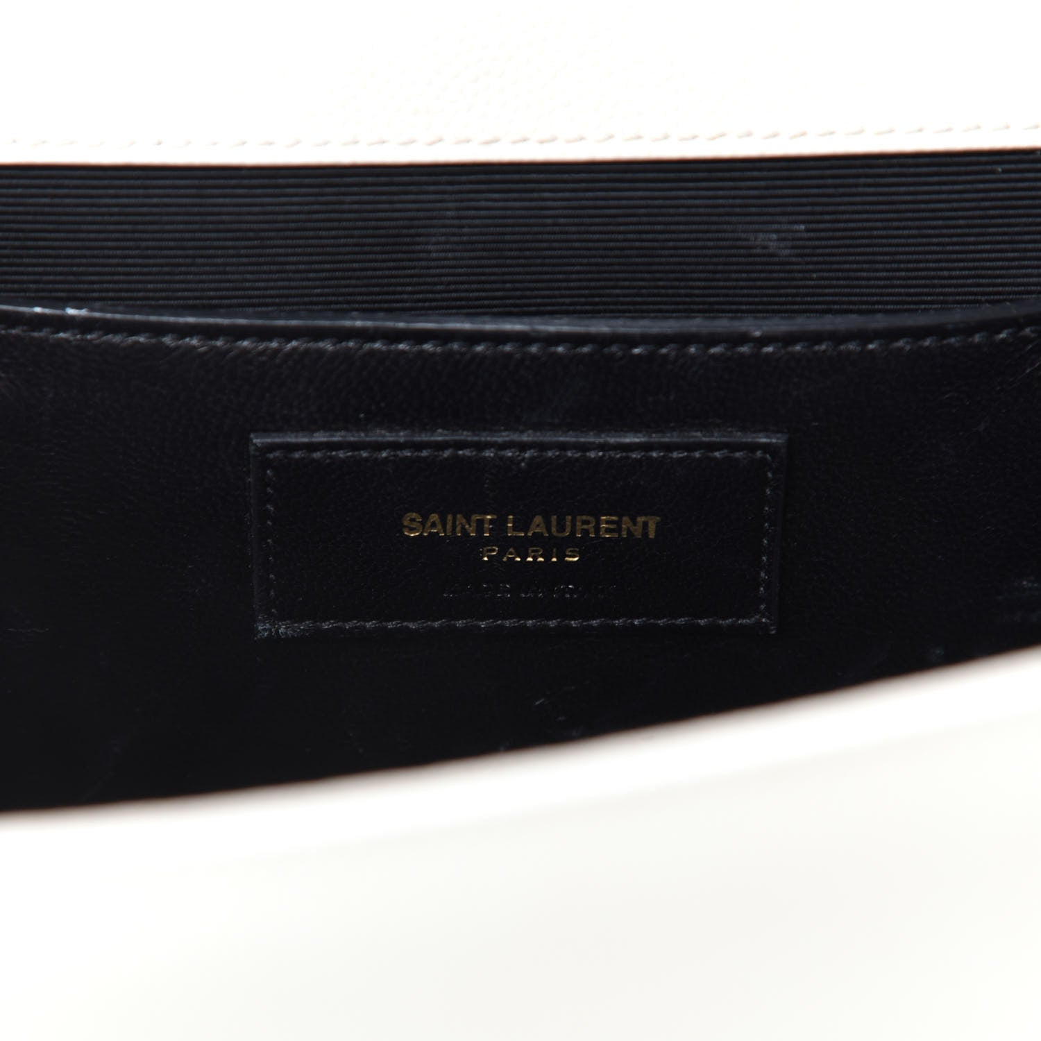 Saint Laurent Grain De Poudre Medium Classic Monogram Kate Satchel Porcellana 8 of 10