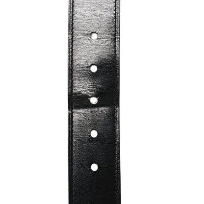 Hermes Box Togo 32mm Cape Cod Belt 90 36 Black Gold 4 of 7