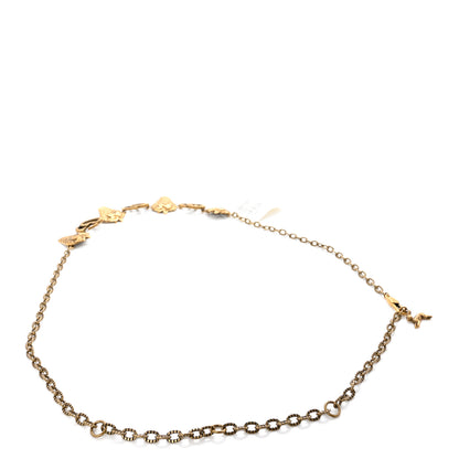 Gucci Brass Strawberry GG Chain Belt Gold 2 of 4