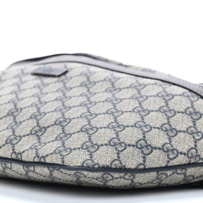 Gucci GG Supreme Monogram Belt Bag Navy 16 of 17