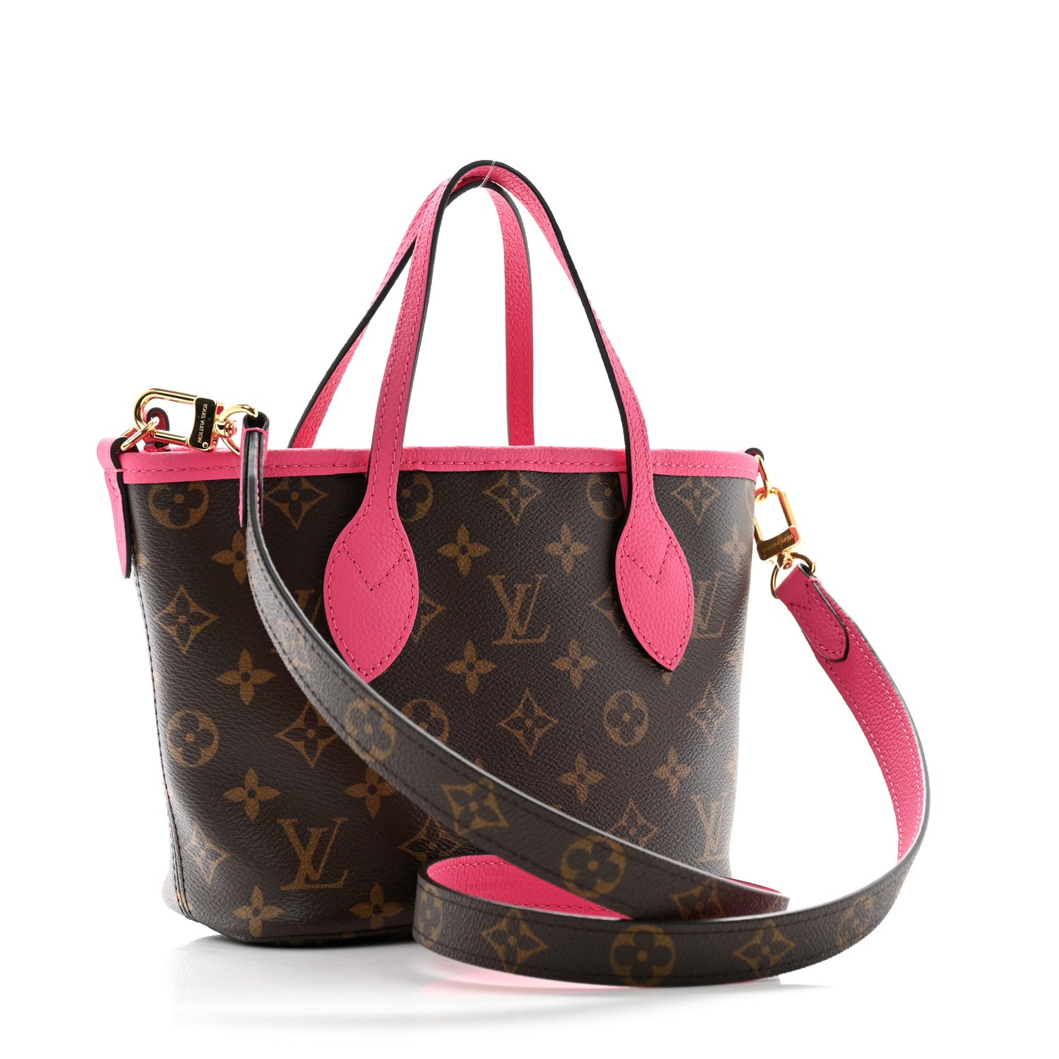 Louis Vuitton Monogram Neverfull Inside Out Bandouliere BB Rose Pondichery 4 of 10