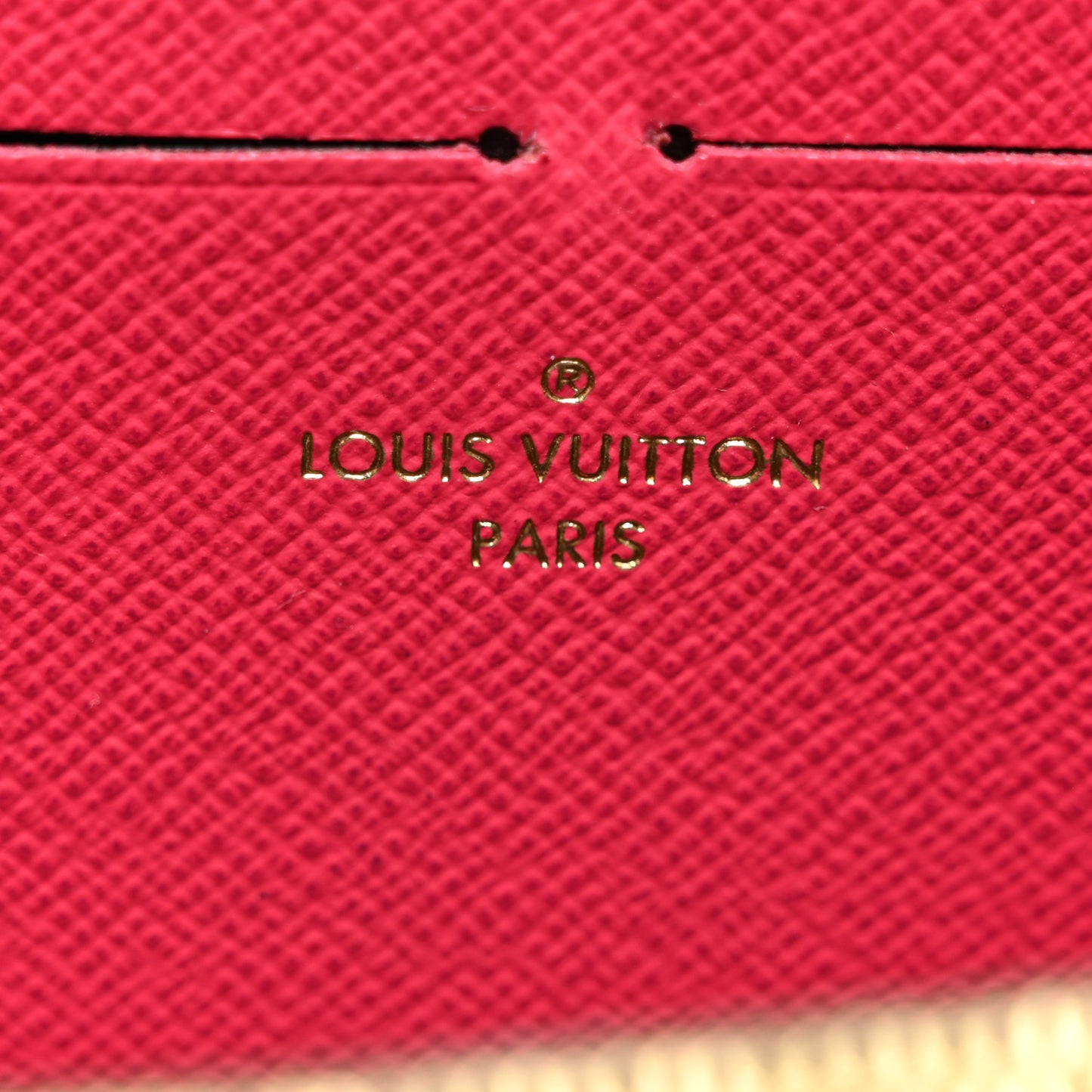 Monogram Clemence Wallet Fuchsia