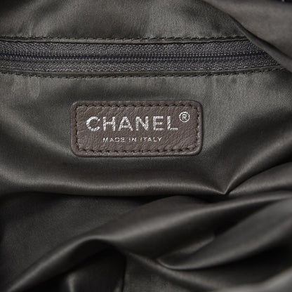 Chanel Lambskin Large Rock and Chain Hobo Black 7 of 14