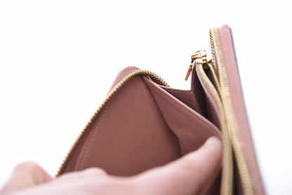 Louis Vuitton Vernis Zippy Wallet Rose Velours 16 of 18