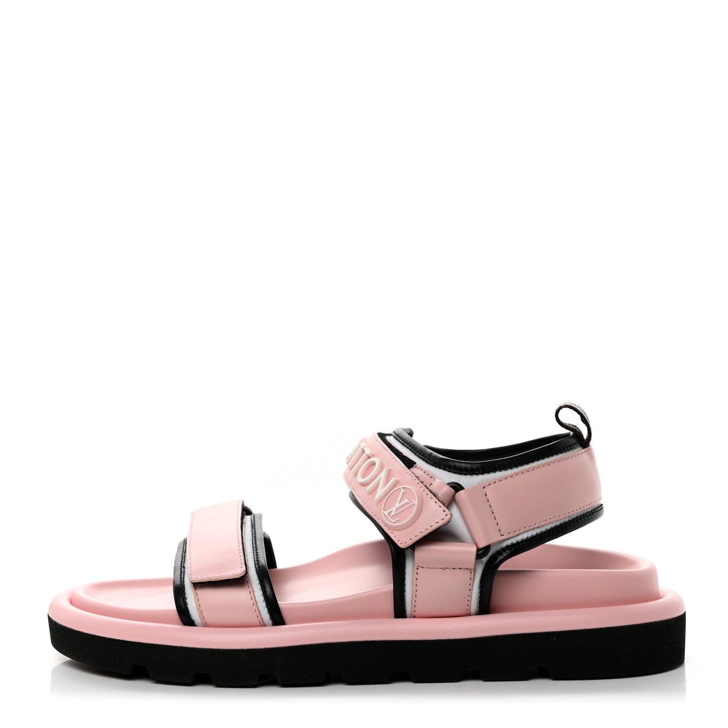 Louis Vuitton Calfskin Pool Pillow Flat Comfort Sandals 40 Rose Clair Pink 1 of 10