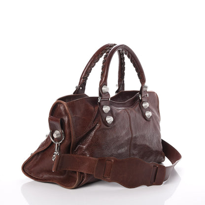 Balenciaga Agneau Giant 21 Silver Hardware Part Time Castagna 4 of 10