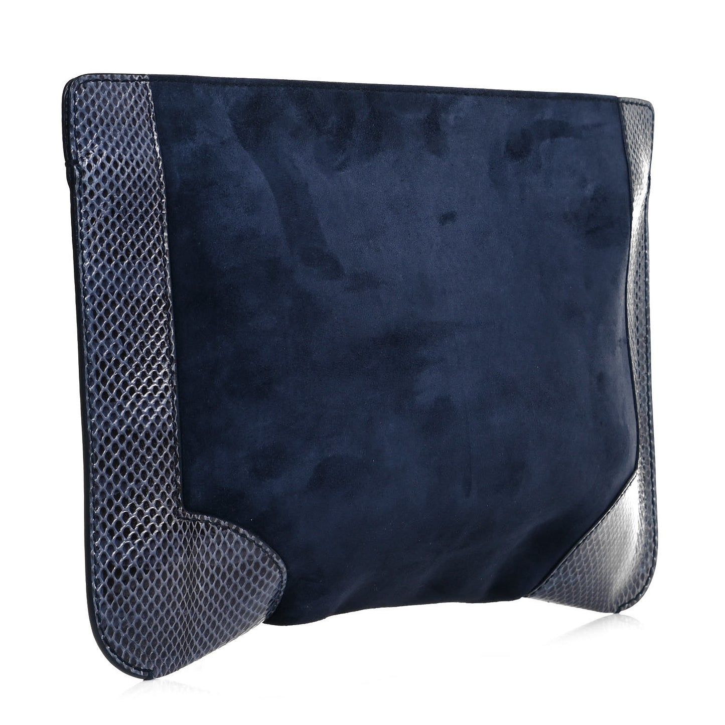 Suede Intrecciato Ayers Clutch