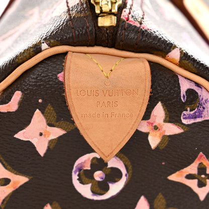 Louis Vuitton Watercolor Aquarelle Speedy 35 Brown 6 of 11