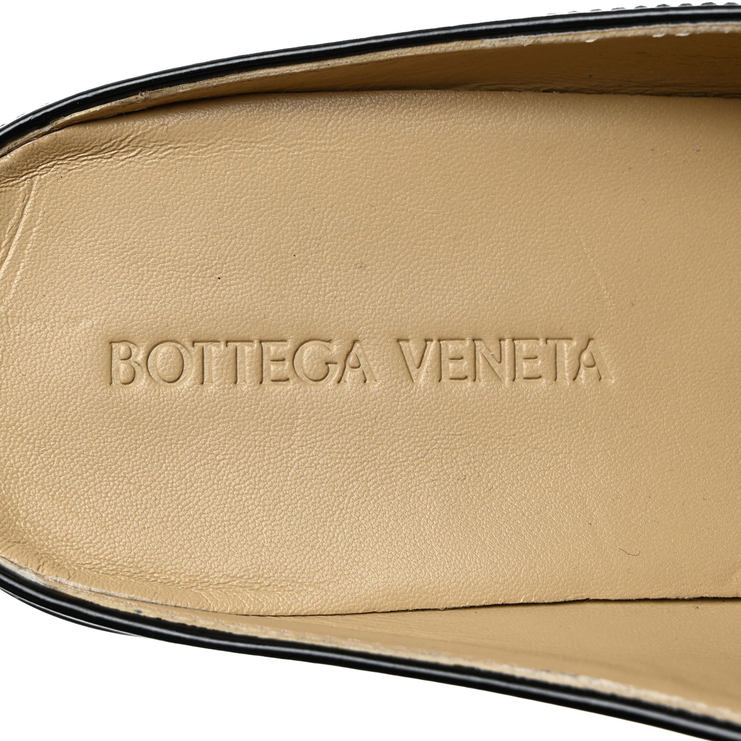 Glossy Calfskin Monsieur Loafers 39 Black