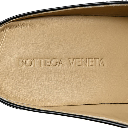 Bottega Veneta Glossy Calfskin Monsieur Loafers 39 Black 7 of 8