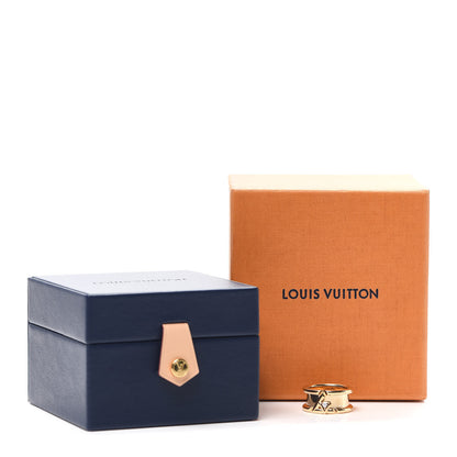 Louis Vuitton 18K Yellow Gold Diamond Volt One Band Ring 52 6 6 of 6