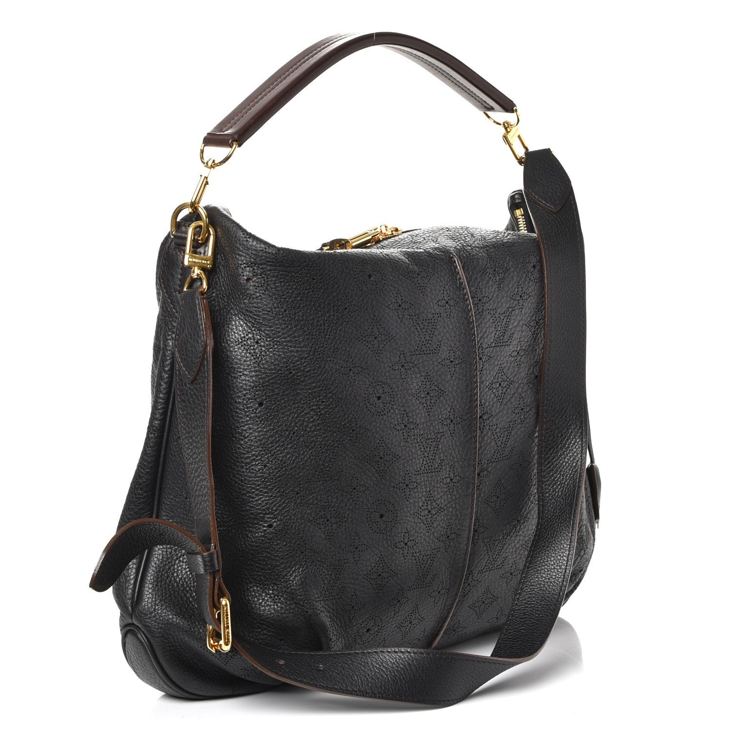 Louis Vuitton Mahina Selene MM Black 5 of 11