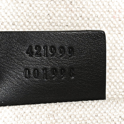Gucci Calfskin Bamboo Web Large Dionysus Top Handle Bag Black Bright Evergreen Hibiscus Red 7 of 15