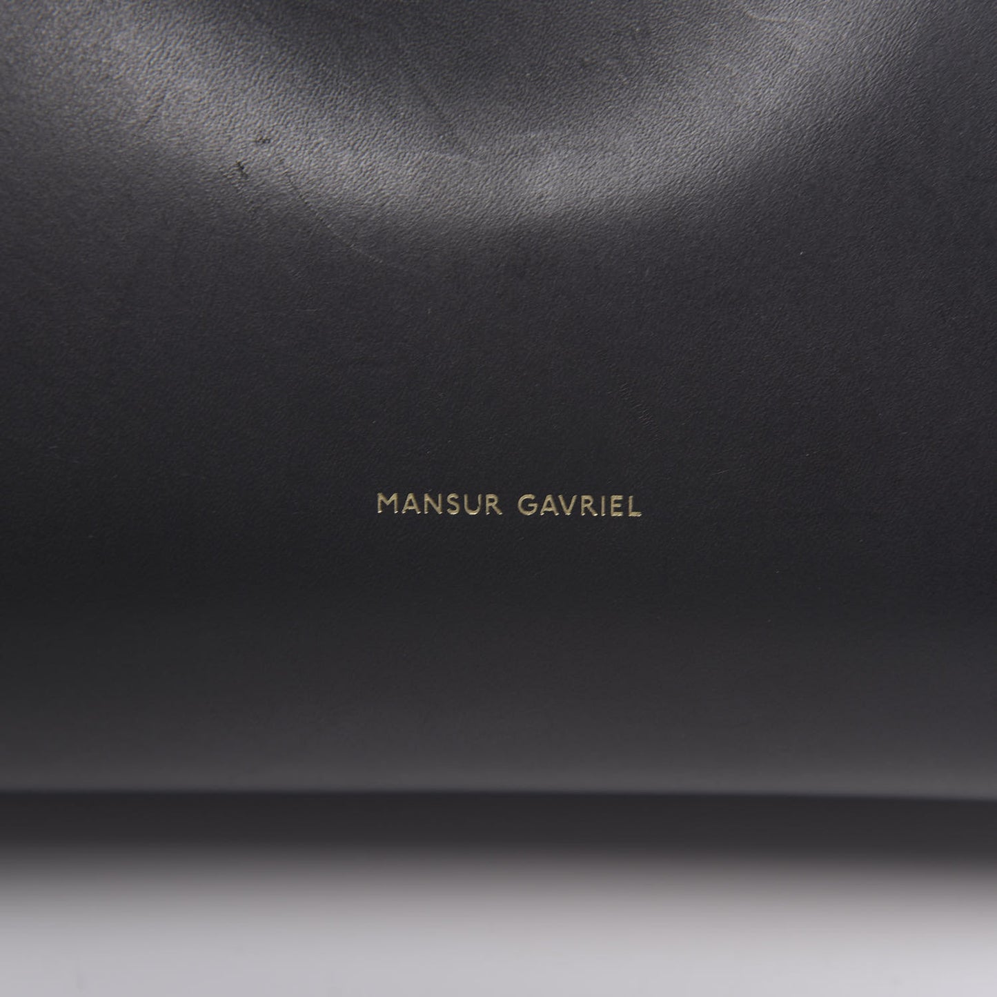Calfskin Mini Lady Bag Black Argento