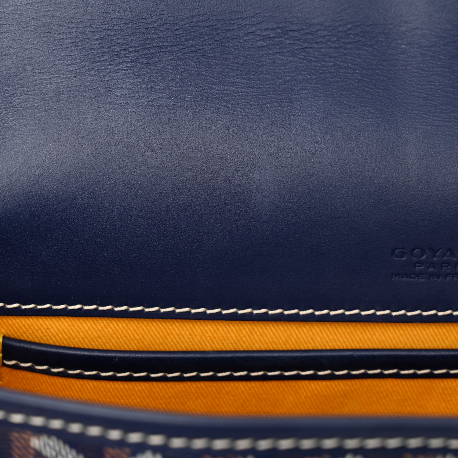 Goyard Goyardine Belvedere II PM Messenger Bag Navy 11 of 16