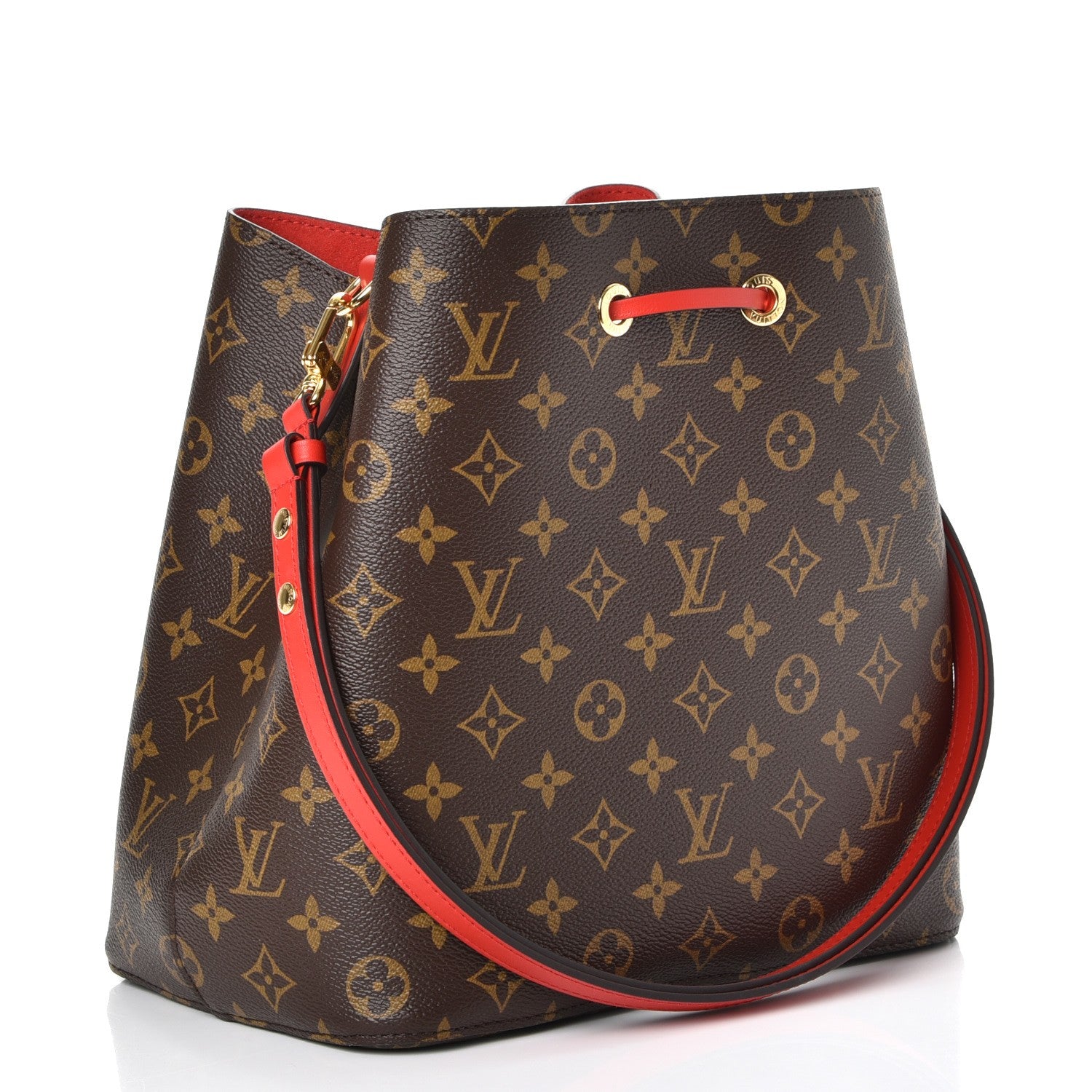 Louis Vuitton Monogram Neonoe MM Coquelicot 3 of 9