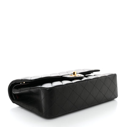 Chanel Lambskin Quilted Medium Double Flap Black 4 of 11