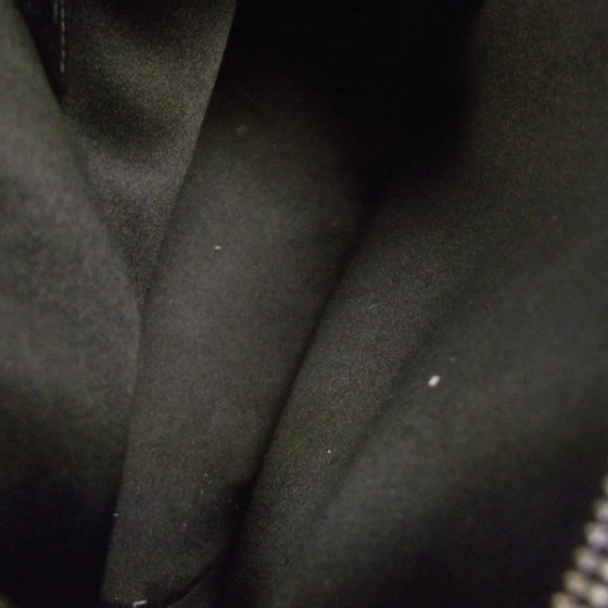 Satin Monogram Little Alma Black