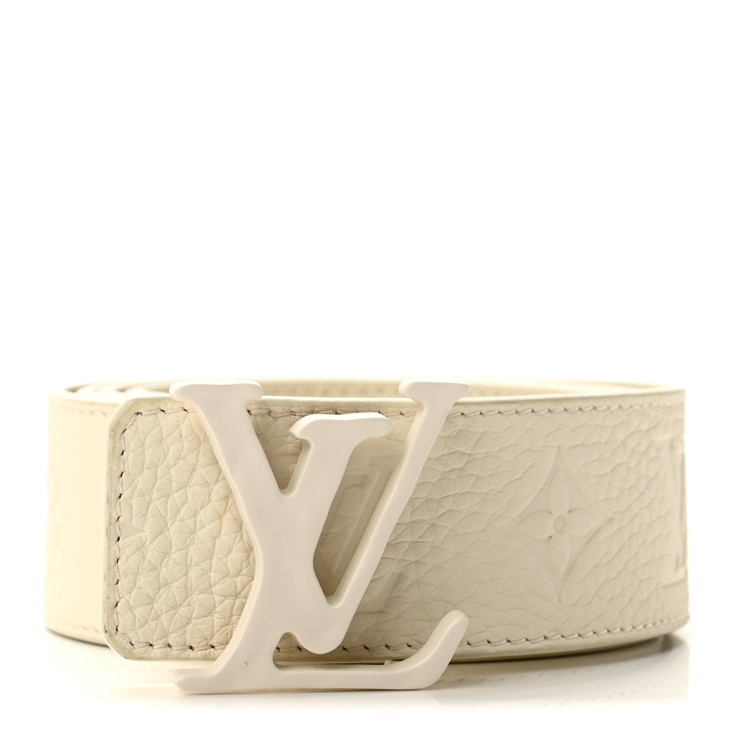 Louis Vuitton Empreinte 40mm LV Iconic Reversible Belt 100 40 White 1 of 9